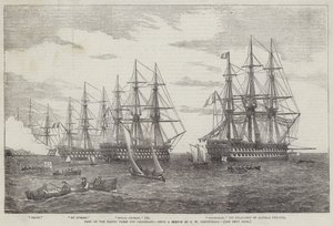 Part of the Baltic Fleet off Cronstadt by John Wilson Carmichael